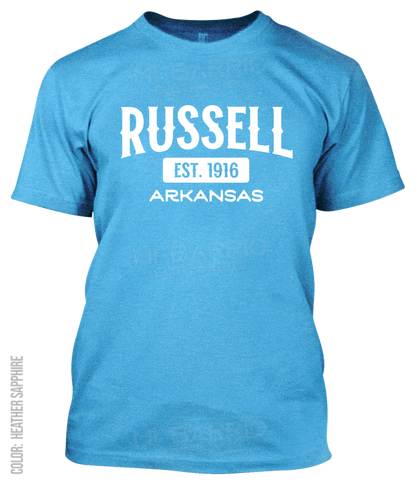 Russell, Arkansas Athletic T-Shirt