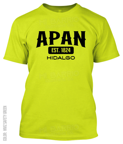 Apan, Hidalgo Athletic T-Shirt