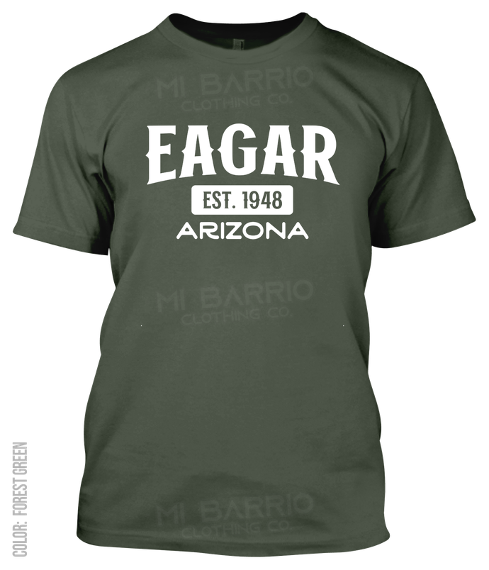 Eagar, Arizona Athletic T-Shirt