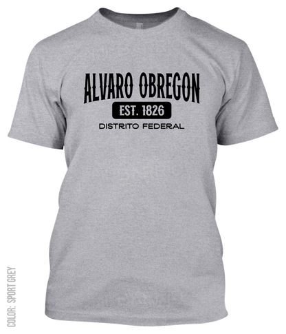 Alvaro Obregon, Ciudad De Mexico Athletic T-Shirt