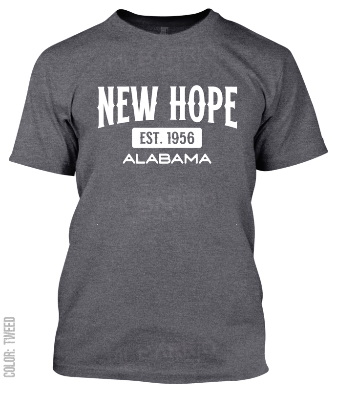 New Hope, Alabama Athletic T-Shirt