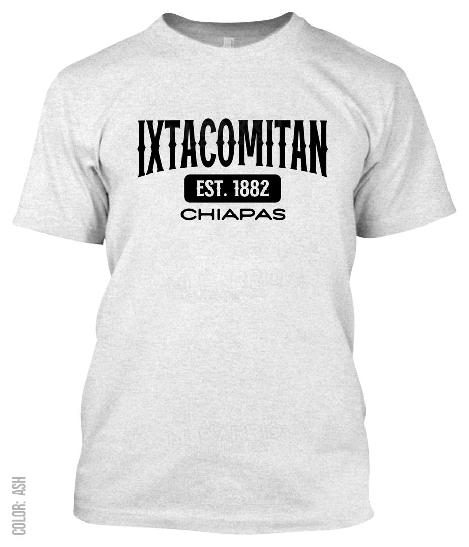 Ixtacomitan, Chiapas Athletic T-Shirt