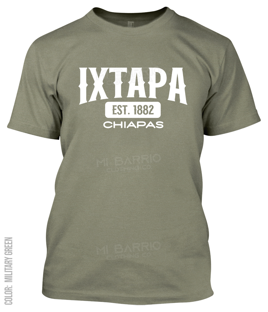Ixtapa, Chiapas Athletic T-Shirt