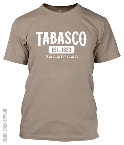 Tabasco, Zacatecas Athletic T-Shirt