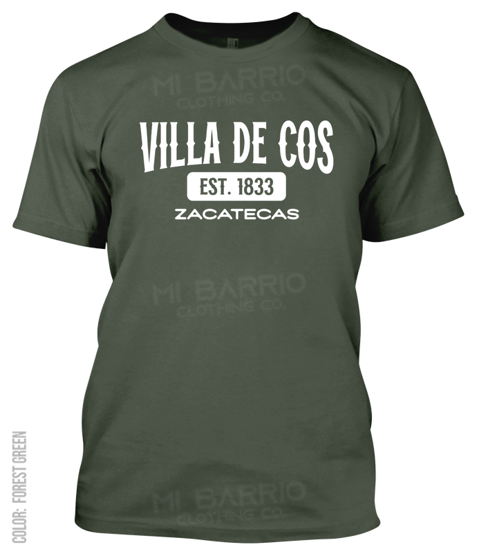 Villa De Cos, Zacatecas Athletic T-Shirt