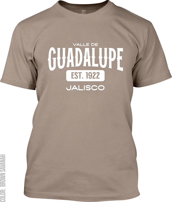 Valle De Guadalupe, Jalisco Athletic T-Shirt