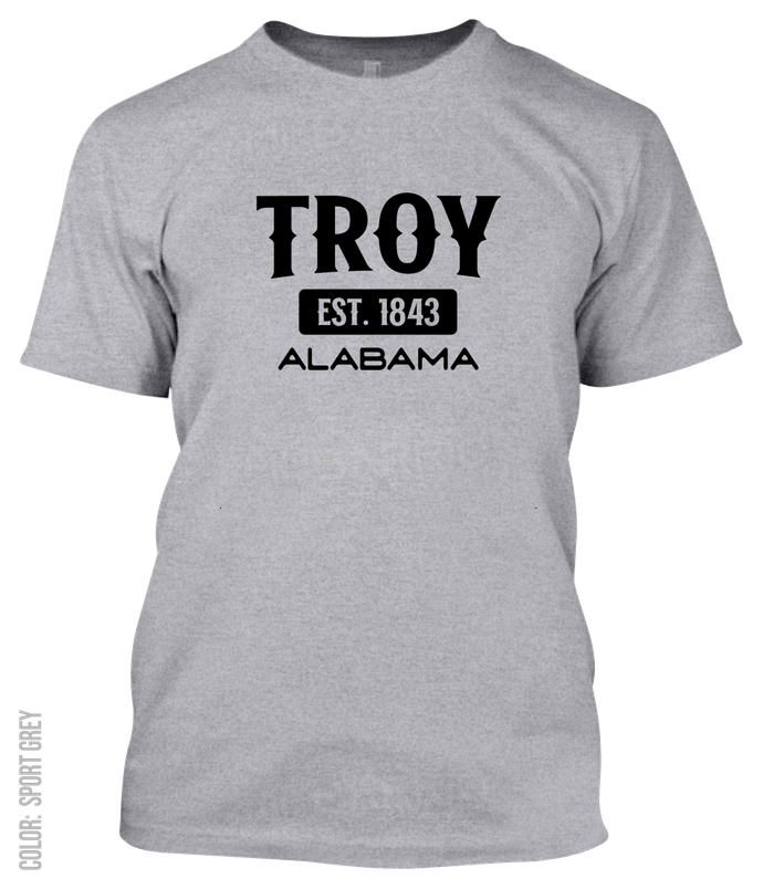Troy, Alabama Athletic T-Shirt