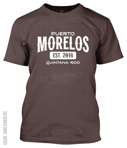 Puerto Morelos, Quintana Roo Athletic T-Shirt
