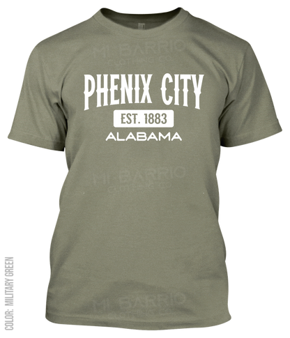 Phenix City, Alabama Athletic T-Shirt