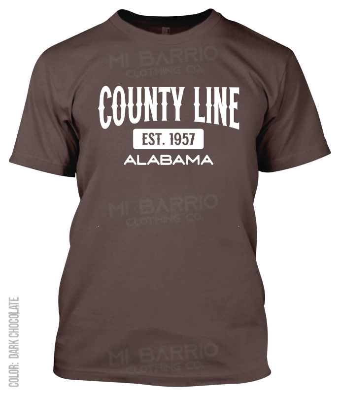 County Line, Alabama Athletic T-Shirt