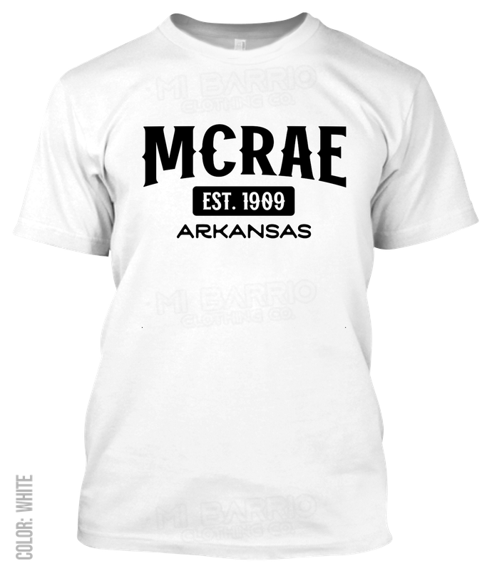 Mcrae, Arkansas Athletic T-Shirt