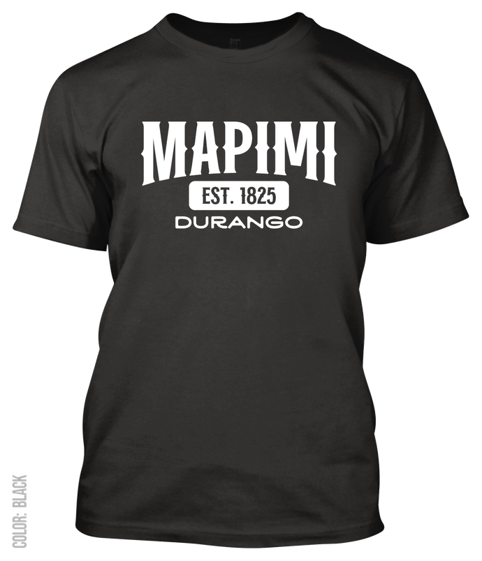 Mapimi, Durango Athletic T-Shirt