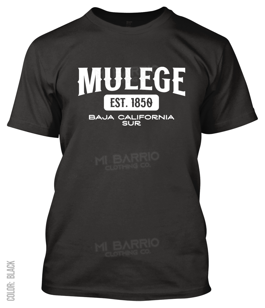Mulege, Baja California Sur Athletic T-Shirt