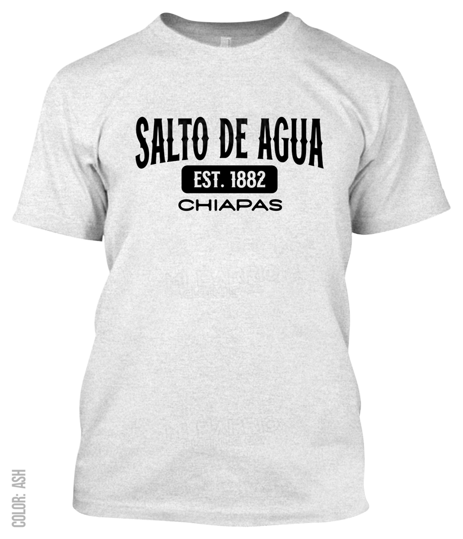 Salto De Agua, Chiapas Athletic T-Shirt