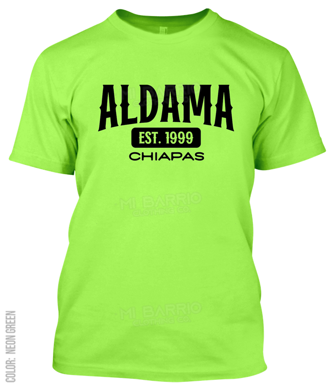 Aldama, Chiapas Athletic T-Shirt