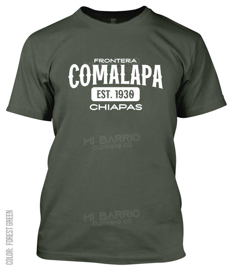Frontera Comalapa, Chiapas Athletic T-Shirt