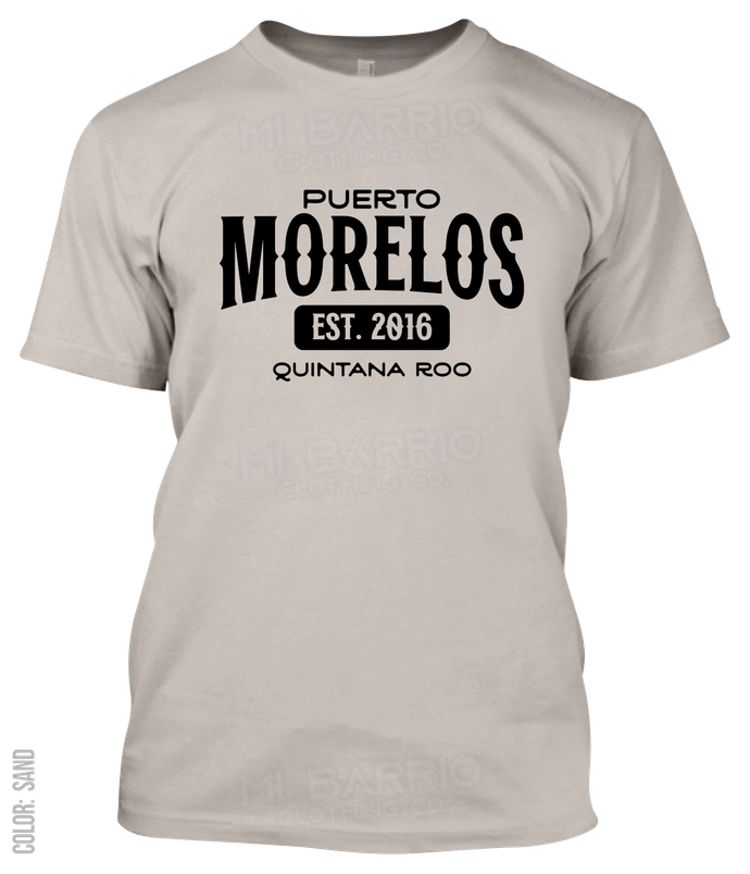Puerto Morelos, Quintana Roo Athletic T-Shirt