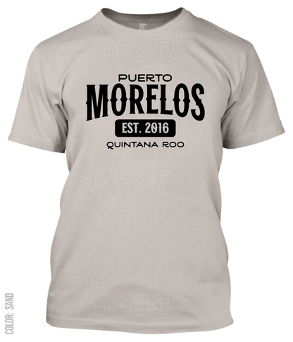 Puerto Morelos, Quintana Roo Athletic T-Shirt