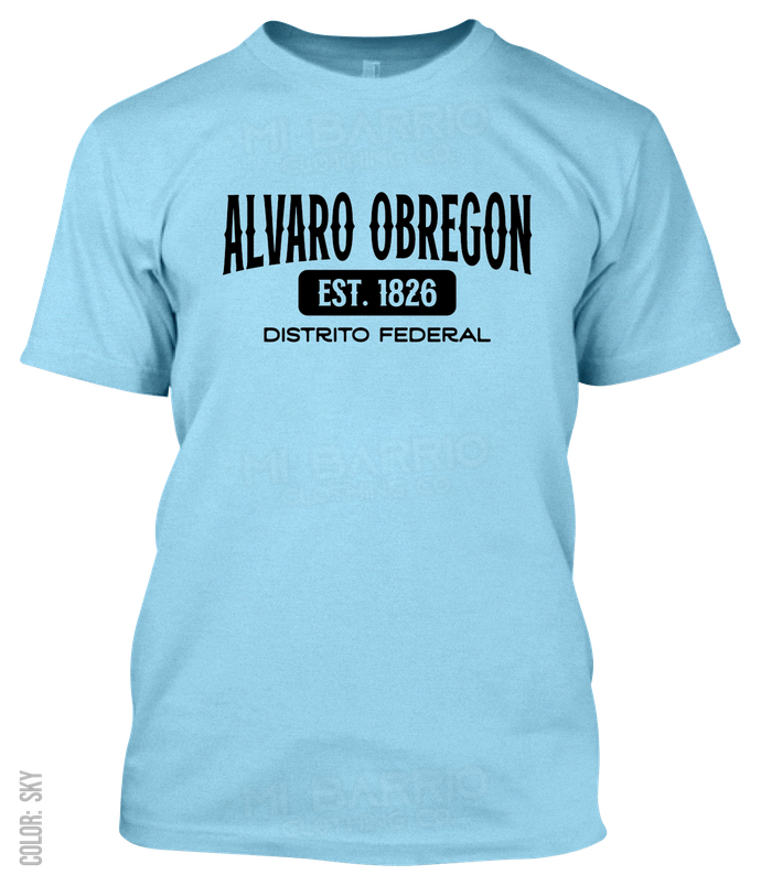 Alvaro Obregon, Ciudad De Mexico Athletic T-Shirt