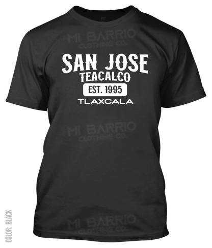 San Jose Teacalco, Tlaxcala Athletic T-Shirt