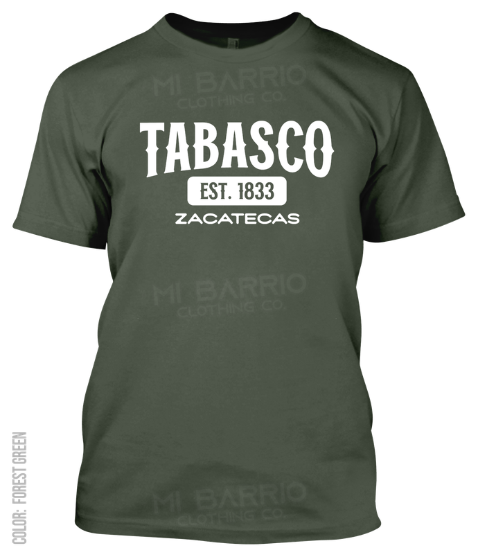 Tabasco, Zacatecas Athletic T-Shirt