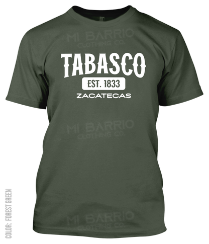 Tabasco, Zacatecas Athletic T-Shirt