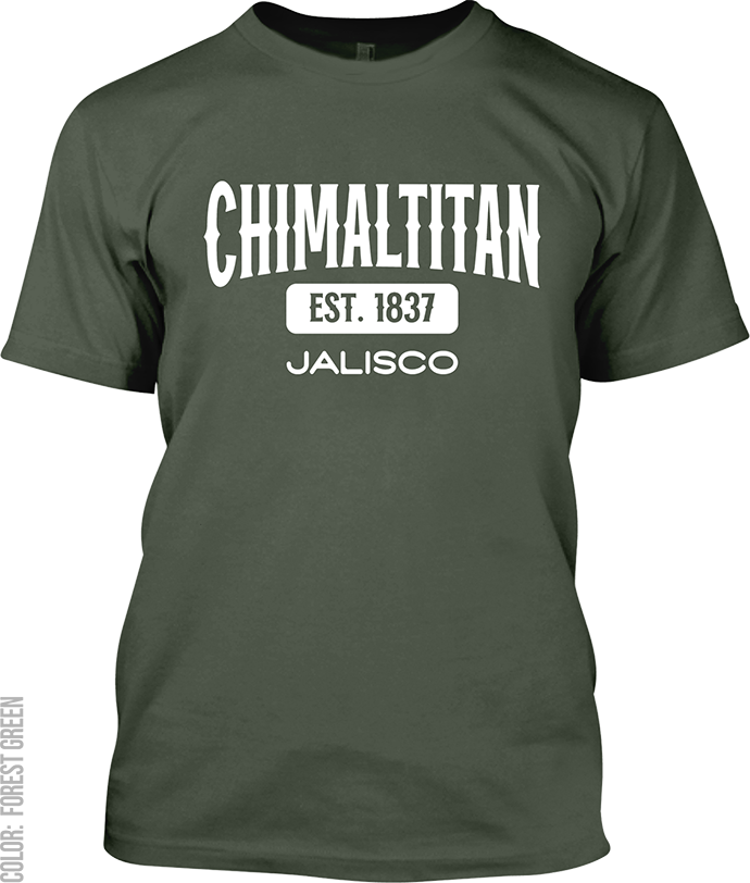 Chimaltitan, Jalisco Athletic T-Shirt