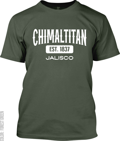 Chimaltitan, Jalisco Athletic T-Shirt