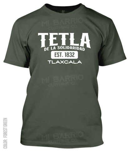 Tetla De La Solidaridad, Tlaxcala Athletic T-Shirt
