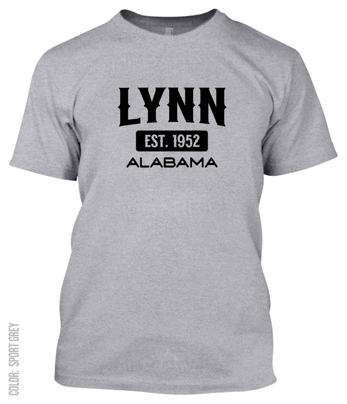 Lynn, Alabama Athletic T-Shirt