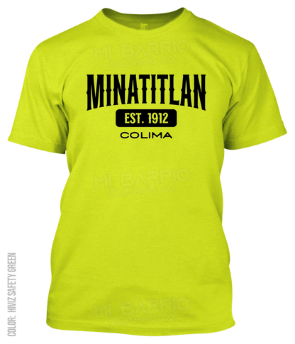 Minatitlan, Colima Athletic T-Shirt