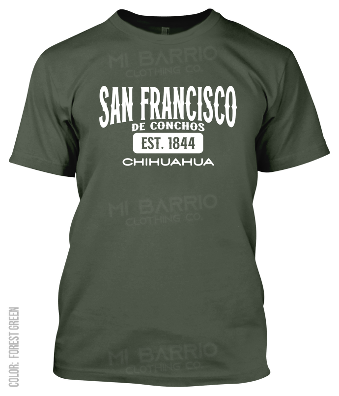 San Francisco De Conchos, Chihuahua Athletic T-Shirt