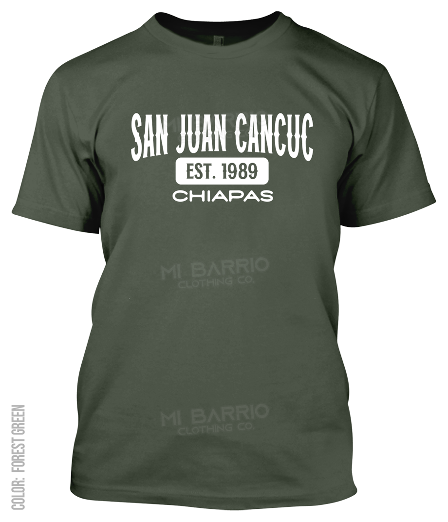San Juan Cancuc, Chiapas Athletic T-Shirt