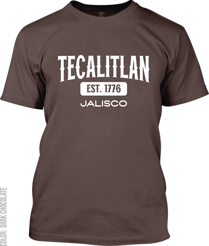 Tecalitlan, Jalisco Athletic T-Shirt