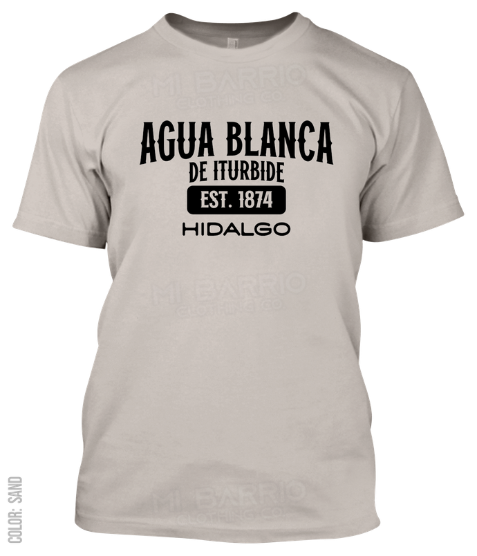 Agua Blanca De Iturbide, Hidalgo Athletic T-Shirt