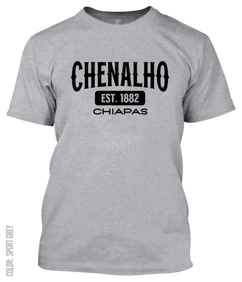 Chenalho, Chiapas Athletic T-Shirt