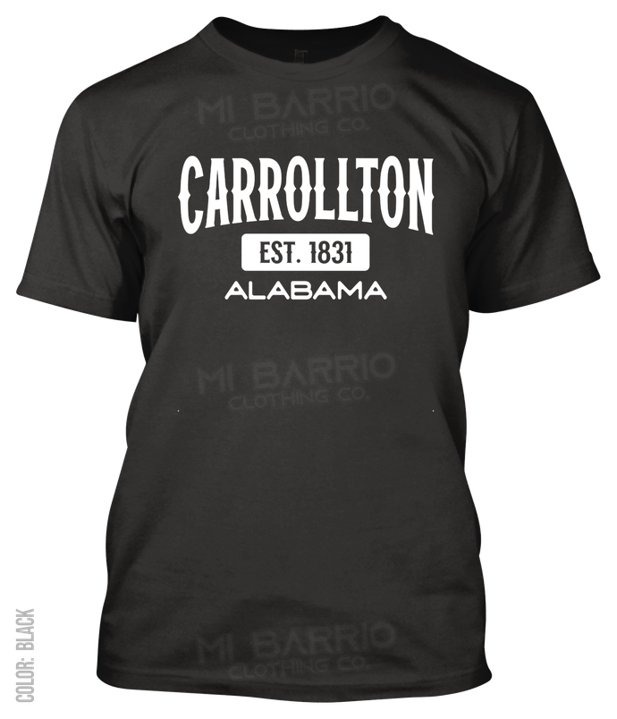 Carrollton, Alabama Athletic T-Shirt