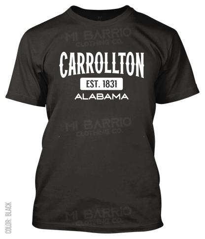 Carrollton, Alabama Athletic T-Shirt