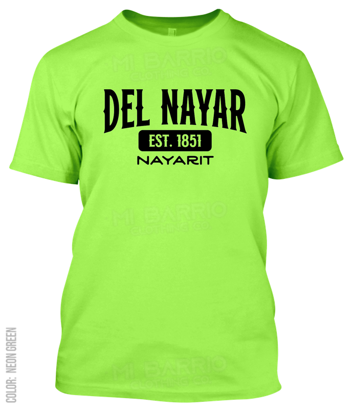 Del Nayar, Nayarit Athletic T-Shirt