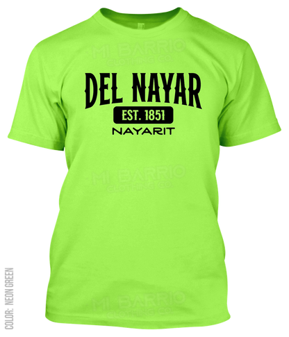 Del Nayar, Nayarit Athletic T-Shirt