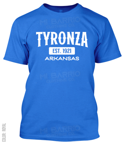Tyronza, Arkansas Athletic T-Shirt