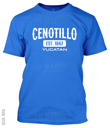 Cenotillo, Yucatan Athletic T-Shirt