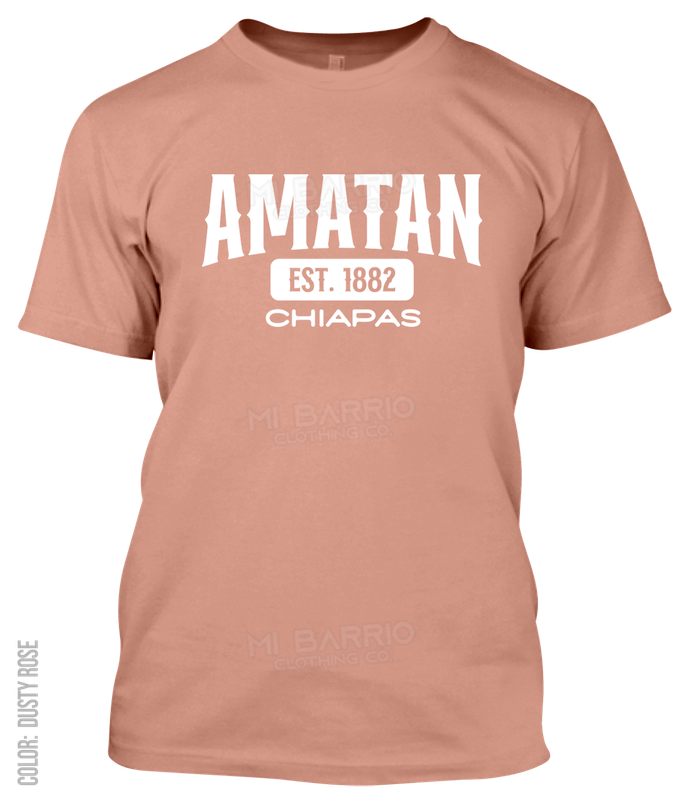 Amatan, Chiapas Athletic T-Shirt