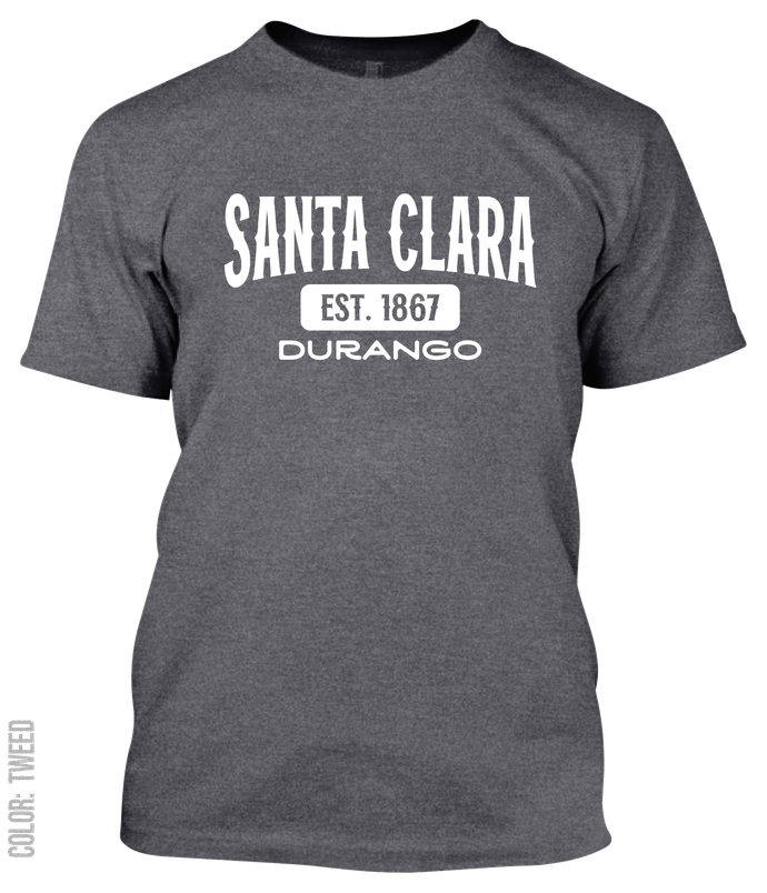 Santa Clara, Durango Athletic T-Shirt