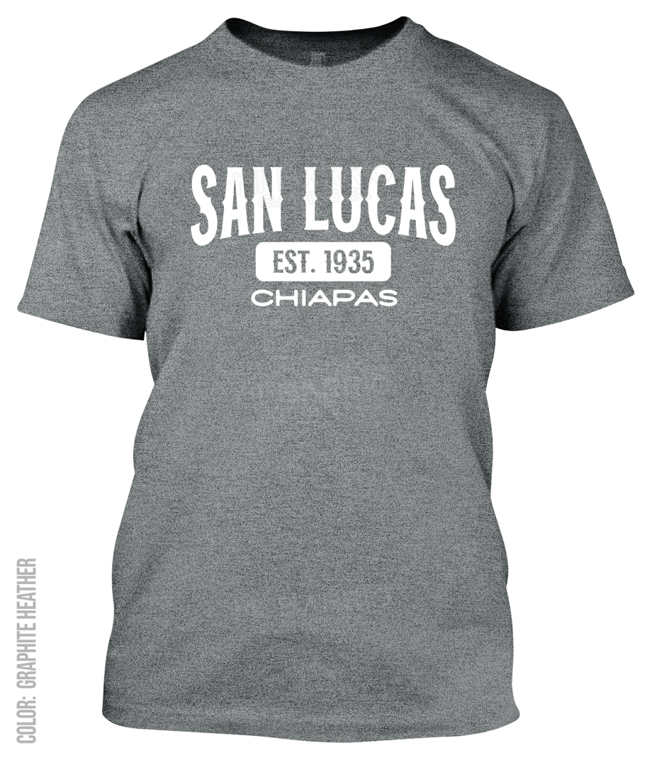 San Lucas, Chiapas Athletic T-Shirt