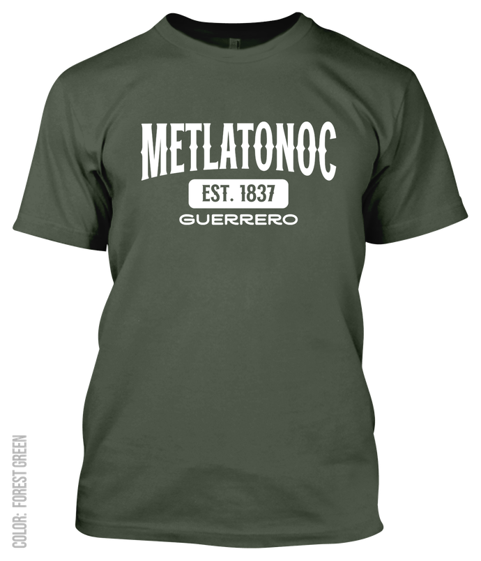Metlatonoc, Guerrero Athletic T-Shirt