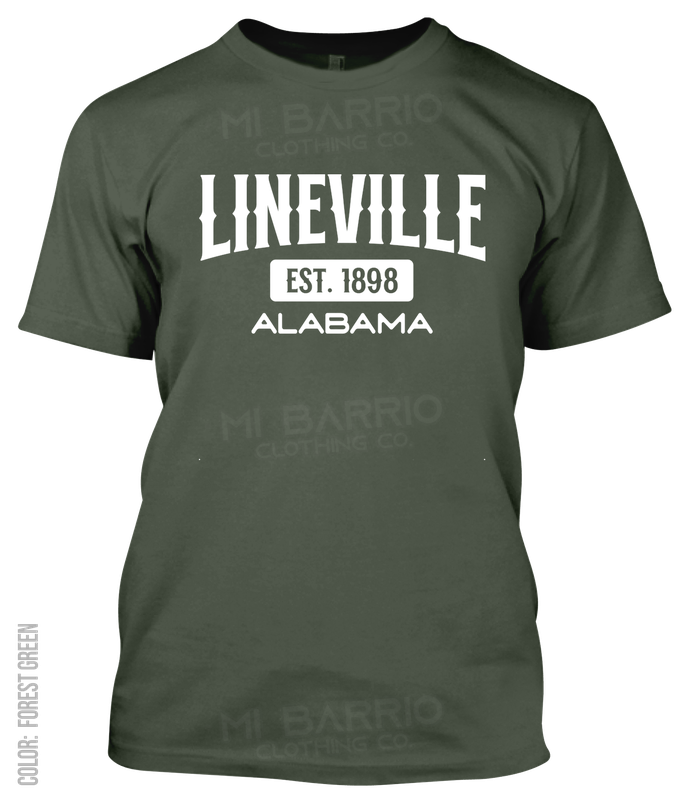 Lineville, Alabama Athletic T-Shirt