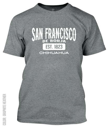 San Francisco De Borja, Chihuahua Athletic T-Shirt