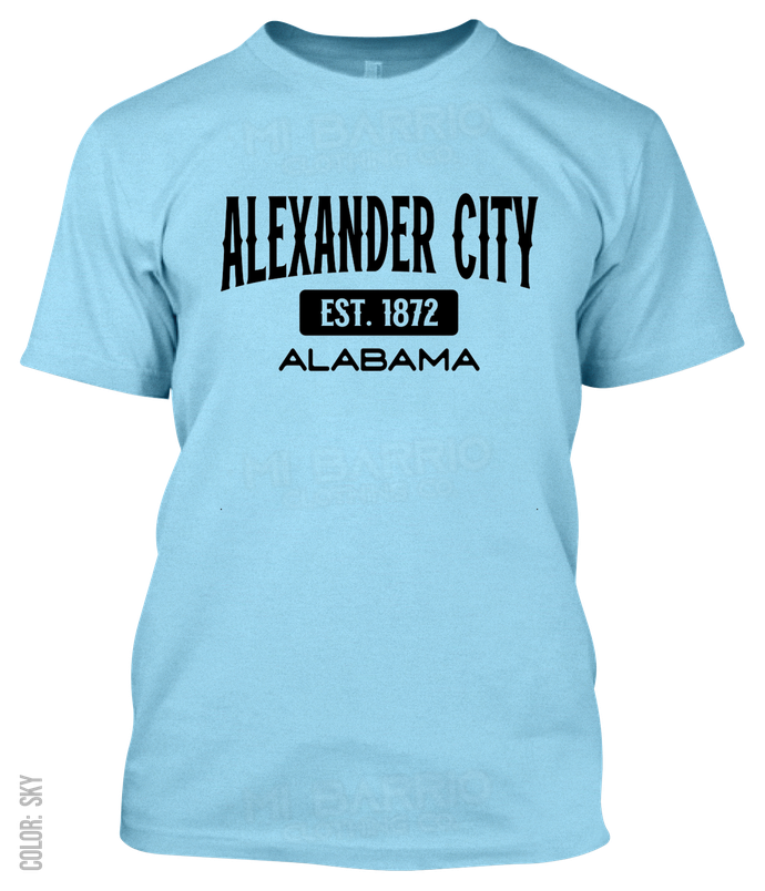 Alexander City, Alabama Athletic T-Shirt