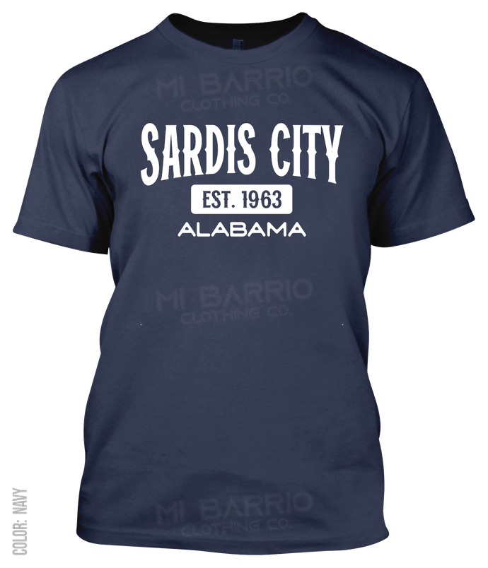 Sardis City, Alabama Athletic T-Shirt